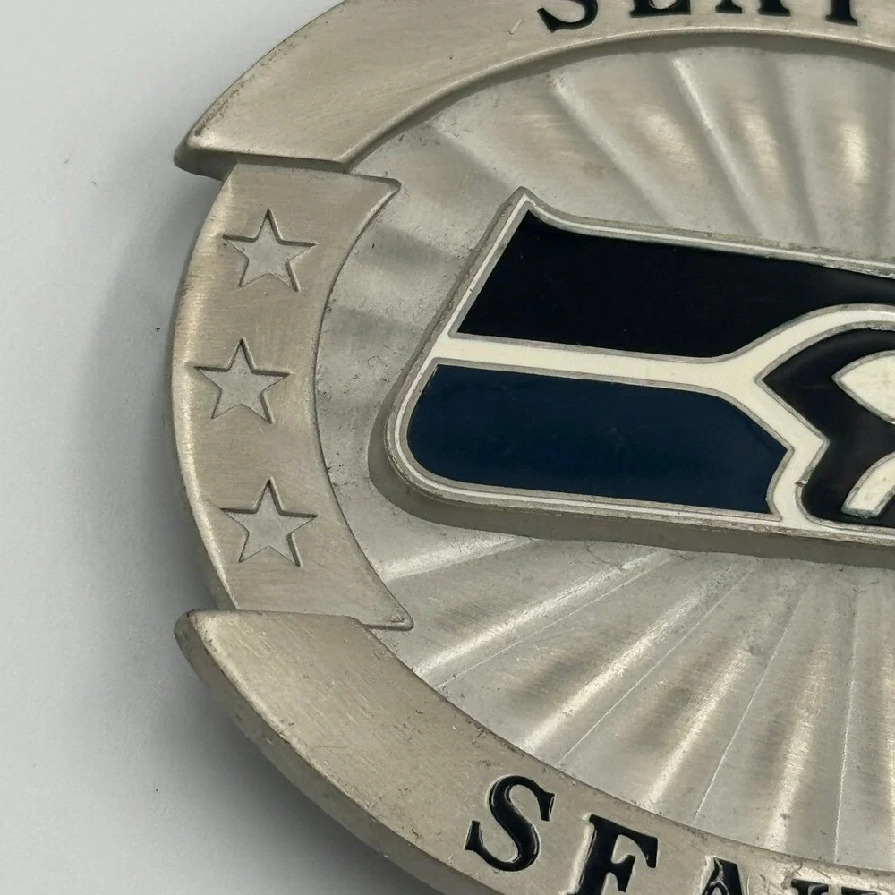 Siskiyou Sports Seattle Seahawks NFL‎ Belt Buckle Vintage 2005 OFB 155
